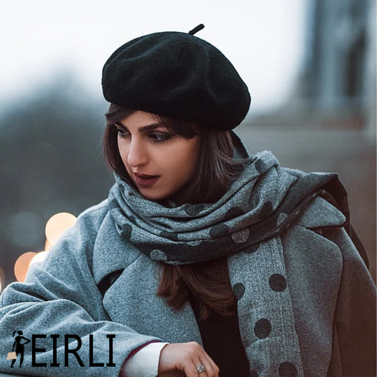<img src="woman-black-wool-beret.jpg" alt="An elegant woman wearing a black wool beret hat">
